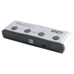 Lindy USB to 4 Port Serial Converter - High-Speed Connectivity - Part No. 42858